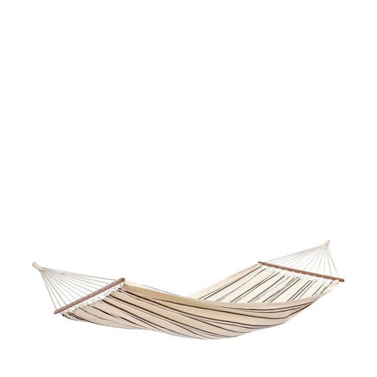 Amazonas Brasilia Αιώρα Διπλή Υφασμάτινη Cappuccino 210x140εκ.