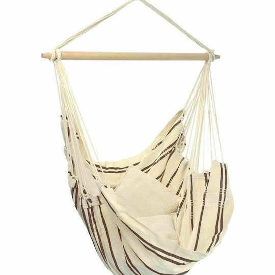 Amazonas Brasil Αιώρα-Κάθισμα Υφασμάτινη Cappuccino 160x130εκ.