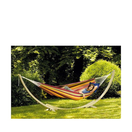 Amazonas Lambada Αιώρα Διπλή Υφασμάτινη Tropical 210x140x140εκ.