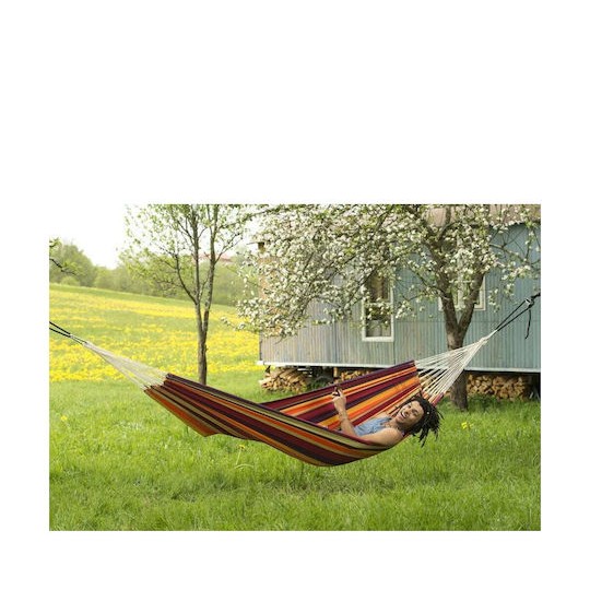 Amazonas Lambada Αιώρα Διπλή Υφασμάτινη Tropical 210x140x140εκ.