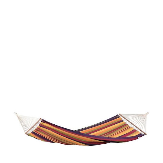 Amazonas Brasilia Αιώρα Διπλή Υφασμάτινη Tropical 210x140εκ.