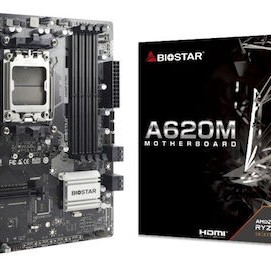 Biostar A620MP-E PRO v6.0 Wi-Fi Motherboard Micro ATX με AMD AM5 Socket