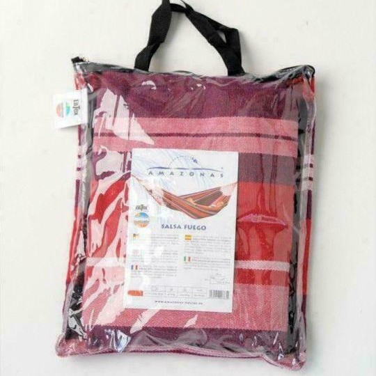 Amazonas Salsa Αιώρα Διπλή Υφασμάτινη Fuego 210x140x140εκ.