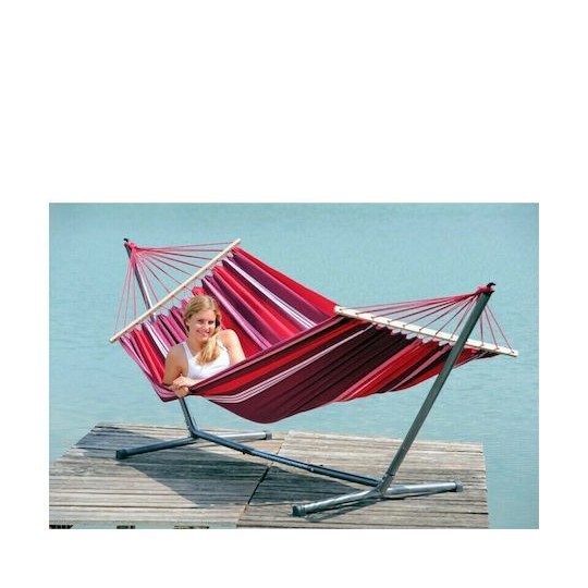 Amazonas Sumo Set Αιώρα Υφασμάτινη με Βάση Fuego 210x140εκ.