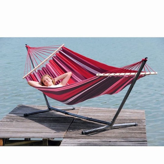 Amazonas Sumo Set Αιώρα Υφασμάτινη με Βάση Fuego 210x140εκ.