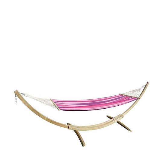 Amazonas Star Set Αιώρα Υφασμάτινη με Βάση Candy 200x100x113εκ.