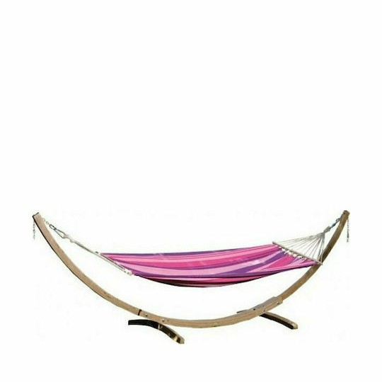 Amazonas Star Set Αιώρα Υφασμάτινη με Βάση Candy 200x100x113εκ.