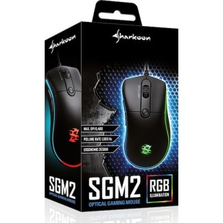 Sharkoon Skiller SGM2 Gaming Ποντίκι 6400 DPI Πράσινο