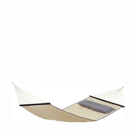 Amazonas American Dream Αιώρα Διπλή Υφασμάτινη Sand 200x120εκ.