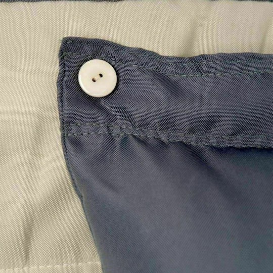 Amazonas American Dream Αιώρα Διπλή Υφασμάτινη Sand 200x120εκ.