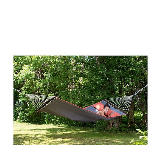 Amazonas American Dream Αιώρα Διπλή Υφασμάτινη Grey 200x120εκ.