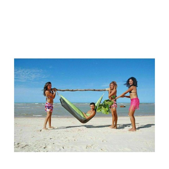 Amazonas Silk Traveller Αιώρα Αλεξίπτωτο Υφασμάτινη Forest 220x140εκ.