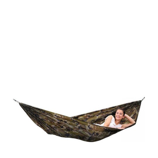 Amazonas Travel Set Αιώρα Αλεξίπτωτο Υφασμάτινη Camouflage 275x140x140εκ.