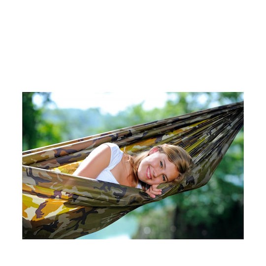 Amazonas Travel Set Αιώρα Αλεξίπτωτο Υφασμάτινη Camouflage 275x140x140εκ.