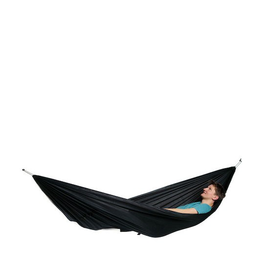 Amazonas Moskito Traveller Extreme Αιώρα Αλεξίπτωτο Υφασμάτινη Μαύρη 275x140x140εκ.