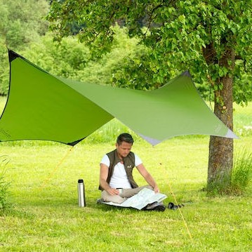 Amazonas Traveller Tarp Σκίαστρο Παραλίας Πράσινο 340εκ.