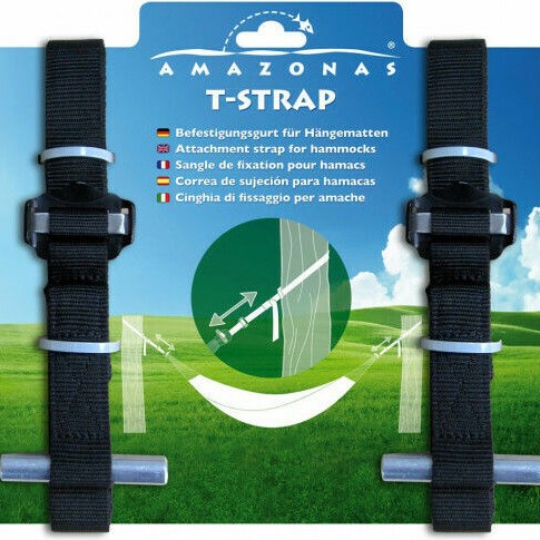 Amazonas Ιμάντας Μαύρος T-Strap
