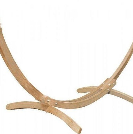 Amazonas Arcus Βάση Αιώρας από Ξύλο σε Μπεζ Χρώμα 437x160x145cm