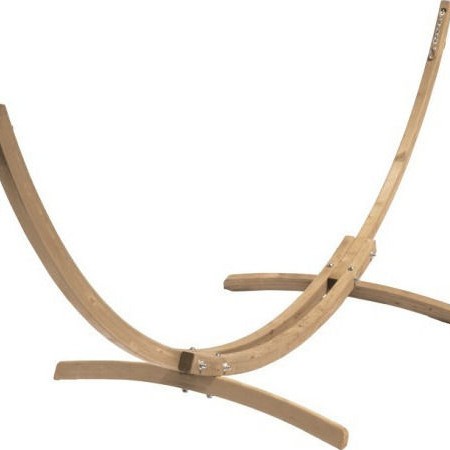 Amazonas Kronos Βάση Αιώρας από Ξύλο σε Μπεζ Χρώμα 358x113x105cm