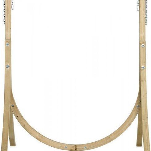 Amazonas Taurus Βάση Αιώρας από Ξύλο Κατάλληλη για Καρέκλα,Σκαμπό σε Μπεζ Χρώμα 146.5x167.5x115cm
