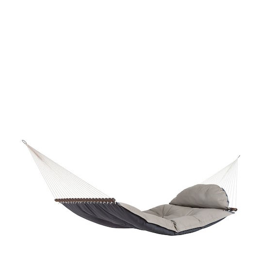 Amazonas Fat Αιώρα Διπλή Υφασμάτινη Taupe 237x146εκ.