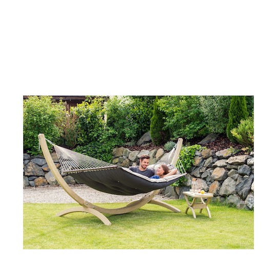 Amazonas Fat Αιώρα Διπλή Υφασμάτινη Taupe 237x146εκ.