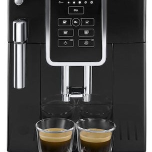 De'Longhi Dinamica Αυτόματη Μηχανή Espresso 1450W Πίεσης 15bar με Μύλο Άλεσης Μαύρη