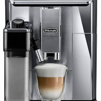 De'Longhi ECAM 656.75.MS Αυτόματη Μηχανή Espresso 1450W Πίεσης 15bar για Cappuccino με Μύλο Άλεσης Ασημί