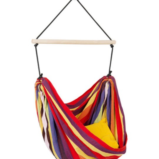 Amazonas Kid's Relax Αιώρα-Κάθισμα Υφασμάτινη Rainbow 155x120εκ.