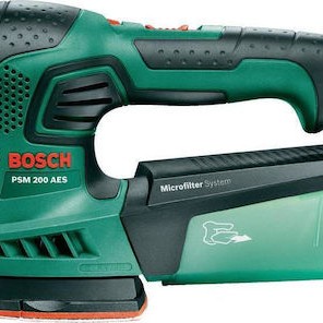 Bosch PSM 200 AES Πολυτριβείο 200W με Σύστημα Αναρρόφησης