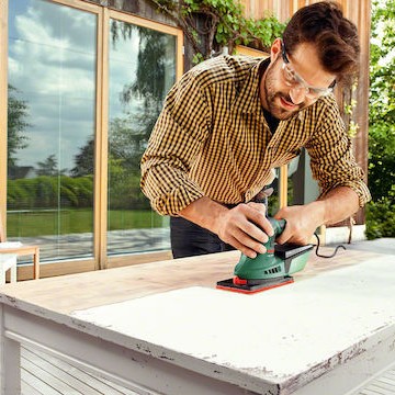 Bosch PSM 200 AES Πολυτριβείο 200W με Σύστημα Αναρρόφησης