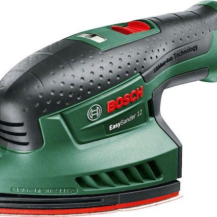 Bosch EasySander 12 Πολυτριβείο 12V Solo με Σύστημα Αναρρόφησης