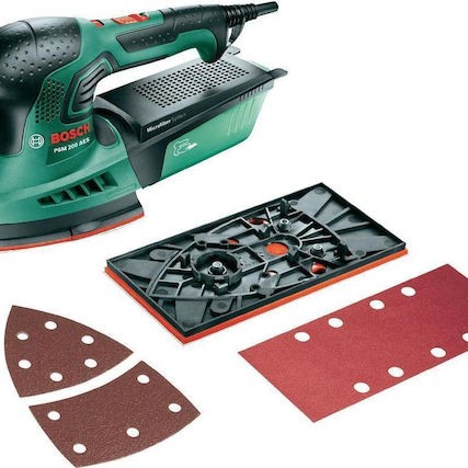 Bosch EasySander 12 Πολυτριβείο 12V Solo με Σύστημα Αναρρόφησης