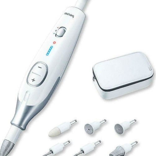Beurer MP 42 Τροχός Νυχιών Ρεύματος Λευκός με 4600 Στροφές ανά Λεπτό
