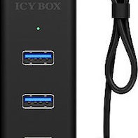 Icy Box USB 3.0 Hub 4 Θυρών με σύνδεση USB-C