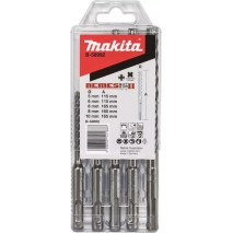 Makita Nemesis Σετ 5 Τρυπάνια με SDS Plus Στέλεχος για Δομικά Υλικά