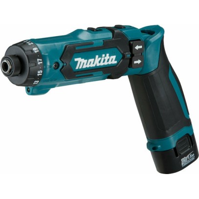 Makita Κατσαβίδι Μπαταρίας 7.2V 2x1.5Ah