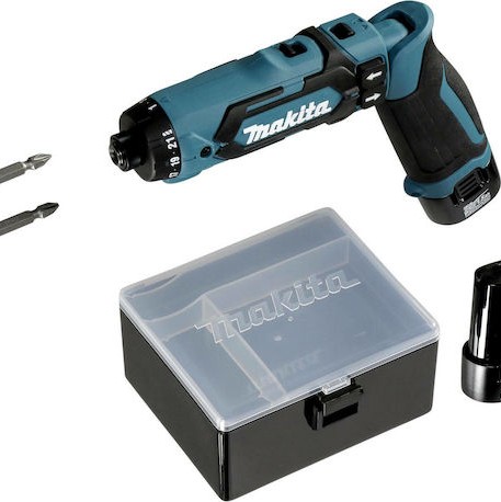 Makita Κατσαβίδι Μπαταρίας 7.2V 2x1.5Ah