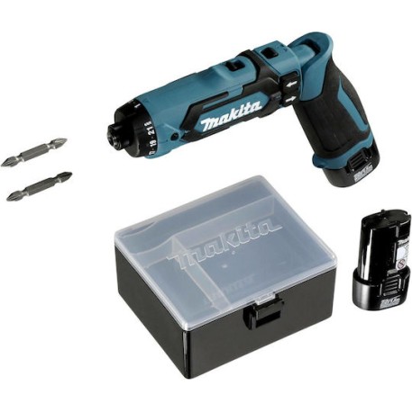 Makita Κατσαβίδι Μπαταρίας 7.2V 2x1.5Ah