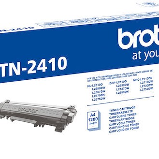 Brother TN-2410 Γνήσιο Toner Laser Εκτυπωτή Μαύρο 1200 Σελίδων (TN-2410)