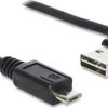 DeLock Regular USB 2.0 to micro USB Cable Μαύρο 0.5m (85163)