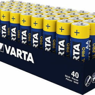 Varta Industrial Pro Αλκαλικές Μπαταρίες AA 1.5V 40τμχ