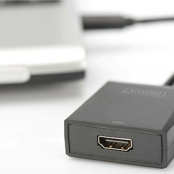 Digitus Μετατροπέας USB-A male σε HDMI female (DA-70841)