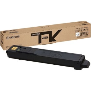 Kyocera TK-8115K Γνήσιο Toner Laser Εκτυπωτή Μαύρο 12000 Σελίδων (1T02P30NL0)