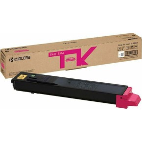 Kyocera TK-8115M Γνήσιο Toner Laser Εκτυπωτή Ματζέντα 6000 Σελίδων (1T02P3BNL0)