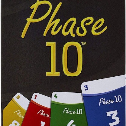 Επιτραπέζιο Παιχνίδι Phase 10 για 2-6 Παίκτες 7+ Ετών (GER) Mattel