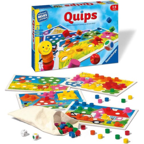Επιτραπέζιο Παιχνίδι Quips για 2-4 Παίκτες 3+ Ετών Ravensburger