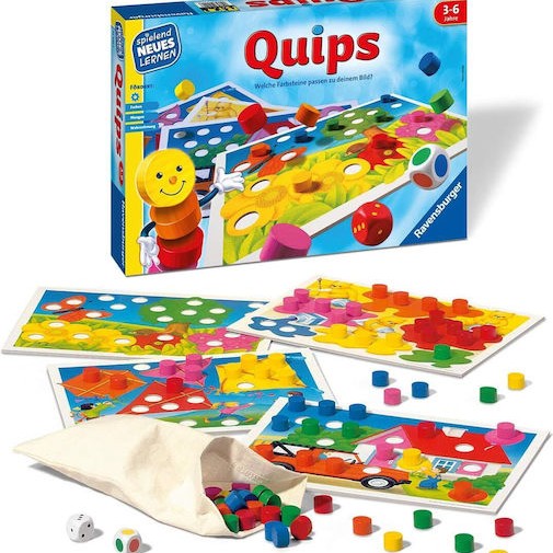 Επιτραπέζιο Παιχνίδι Quips για 2-4 Παίκτες 3+ Ετών Ravensburger