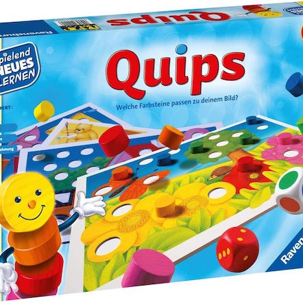 Επιτραπέζιο Παιχνίδι Quips για 2-4 Παίκτες 3+ Ετών Ravensburger