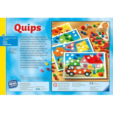 Επιτραπέζιο Παιχνίδι Quips για 2-4 Παίκτες 3+ Ετών Ravensburger